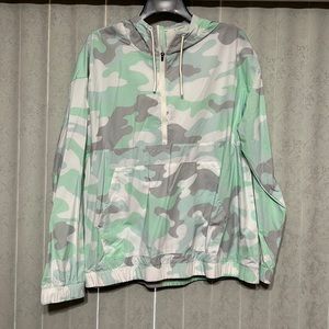 New Balance camo wind breaker.